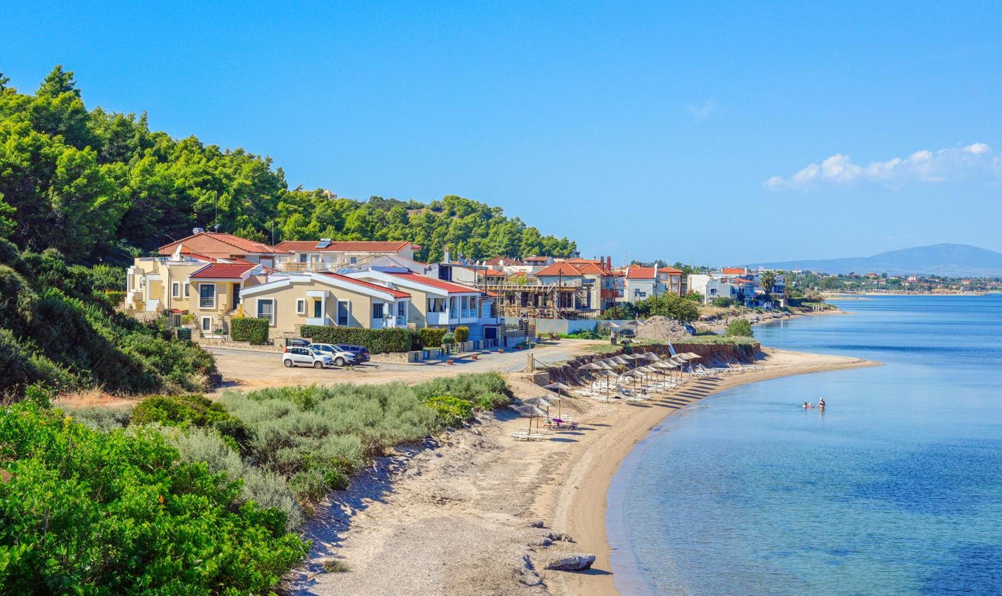 Elpiniki Luxury Apartments Néa Potídea Kültér fotó