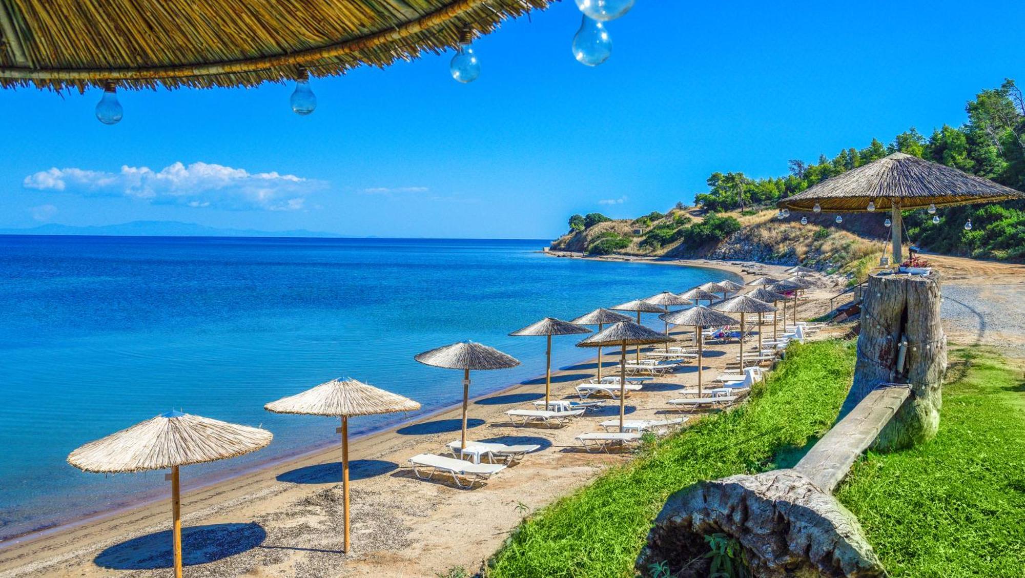 Elpiniki Luxury Apartments Néa Potídea Kültér fotó