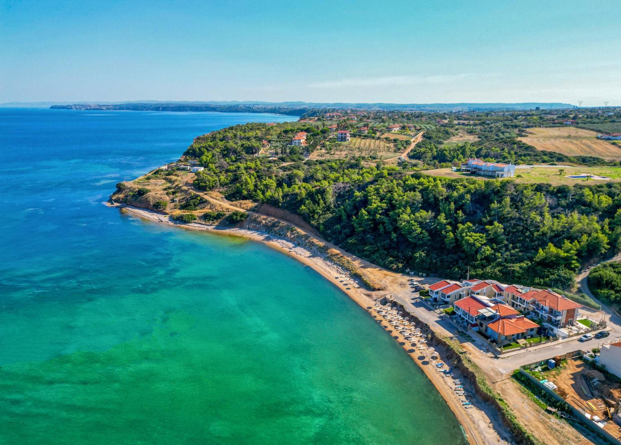 Elpiniki Luxury Apartments Néa Potídea Kültér fotó