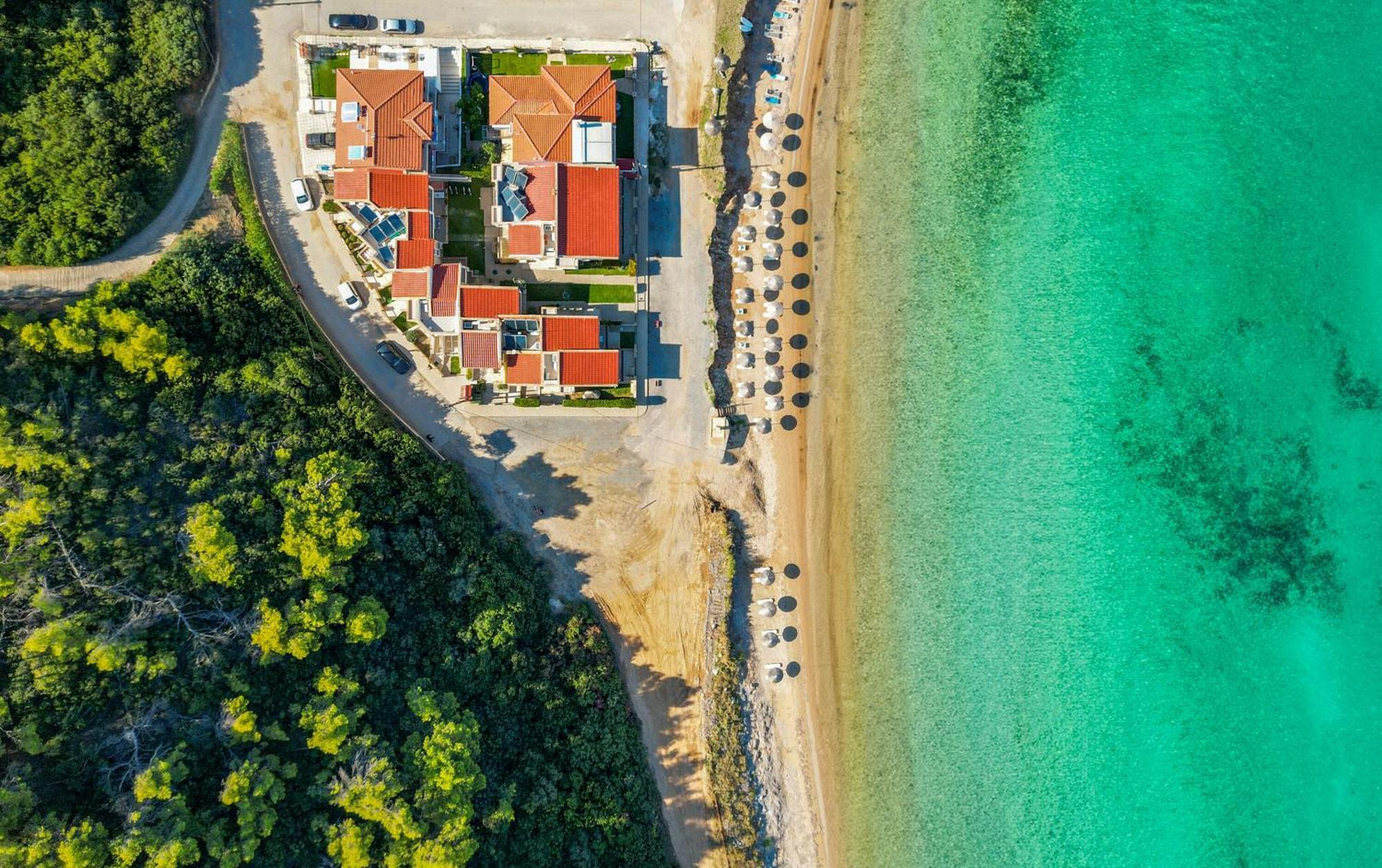 Elpiniki Luxury Apartments Néa Potídea Kültér fotó