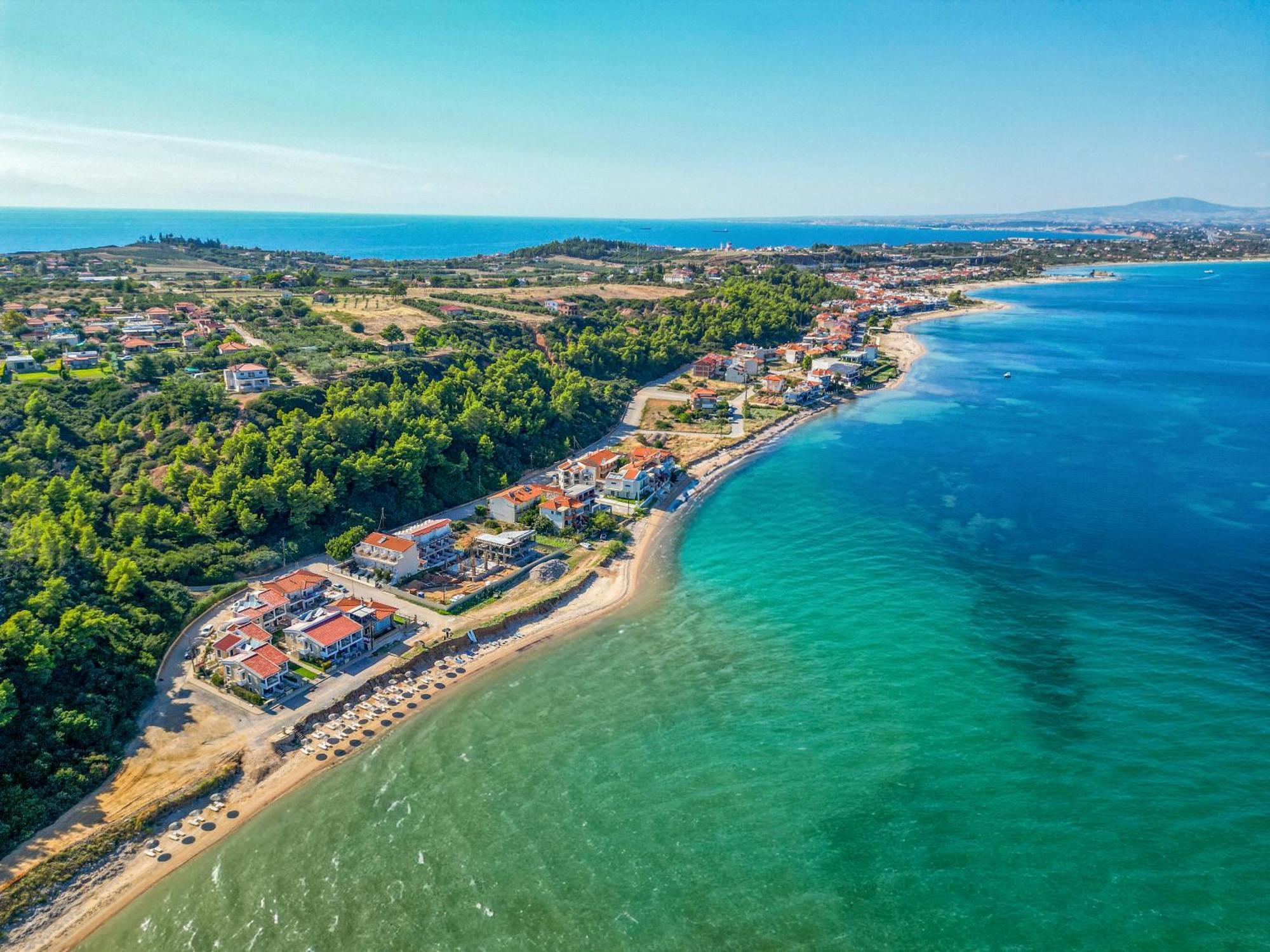 Elpiniki Luxury Apartments Néa Potídea Kültér fotó